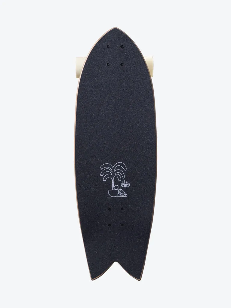 YOW surfskate: Paddle Paddle x MADI 31" YOW 9.0″ Standard/Silver